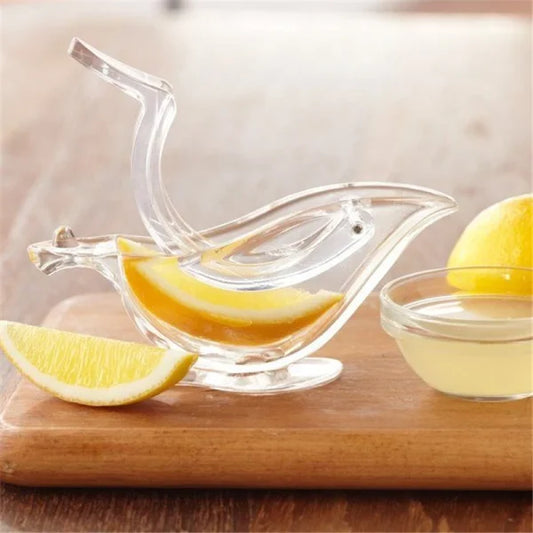 Manual Lemon Juicer, Slice Squeezer, Elegance Bird Shape, Hand Juicer for Orange | Lemon Lime | Pomegranate - 5starkitchen